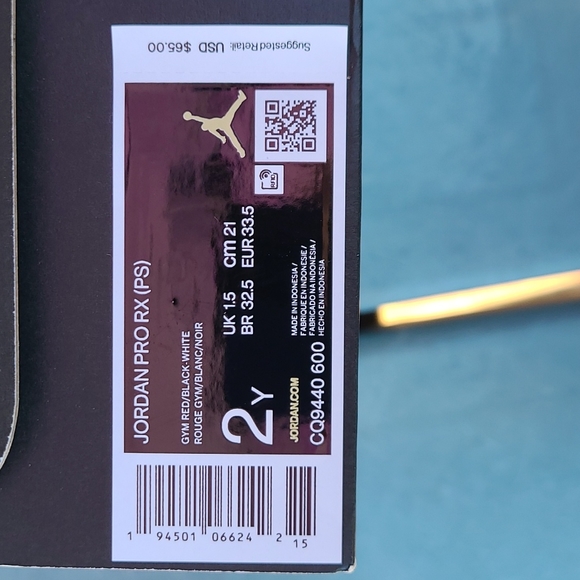 Nike Jumpman Jordan Pro RX (PS) - Picture 4 of 4